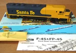 Athearn Ho Locomotive F45 Powered 3601 Santa Fe Frt 5903 *read*. Fixed Price $57.33.