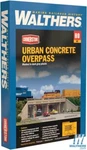 New Walthers 933-4560 Urban Concrete Overpass Kit:ho Scale Free Us Ship. Fixed Price $42.99.