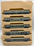 Con-cor 85 Ft Passenger Train Car Set Missouri Pacific Mp Vista Dome / Coach. Fixed Price $144.99.