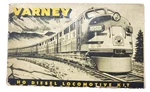 Vintage Varney F-3 Diesel Locomotive Kit 1955D Dummy "a" Unit Union Pacific Ho. Fixed Price $245.00.