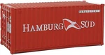 Walthers-acc 20' Corrugated Container Hamburg Sud Ho Scale Model Train. Fixed Price $12.41.