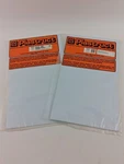 Plastruct 1/8" Clapboard Siding Plastic Textured Walls Pattern Sheet (2) 91551. Fixed Price $14.44.