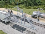 Walthers Cornerstone 933-4037 Ho Modern Loading Racks PKG(4). Fixed Price $28.99.