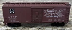 Ho Scale 40' Box Car Santa Fe 145562 Chief West. Fixed Price $9.99.