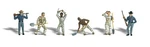 Ho Scenic Accents Chain Gang (4 Prisoners & 2 Guards). Fixed Price $20.31.