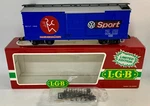 Gauge Train Lgb 4290 Vw Volkswagen Boxcar W/. Fixed Price $52.99.