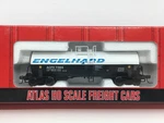Ho Atlas 1702-5 Engelhard Kaolin Tank Car Acfx #71995 Metal Wheels. Fixed Price $16.00.