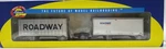 Ho Athearn Rtr 91042 Roadway Two 28 Wedge Truck Trailers & Dolly. Fixed Price $40.00.