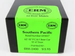 Ho Eel River Models Kit ERM-2400 Sp Southern Pacific 62' 10" Box Car #691857. Fixed Price $44.95.