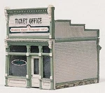 Woodland Scenics D222 Ho Details Ticket Office Building Kit. Fixed Price $27.99.