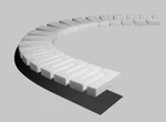 Woodland Scenics Risers Subterrain System 1/2IN X 2' PKG(4) ST1406. Fixed Price $13.98.