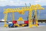 Demag Overhead Container / Gantry Crane Tracks - Ho Scale Kit Kibri New Oop. Fixed Price $165.95.