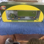 Ho Athearn 8112 Ford C & 28' Wedge Trailer John Deere. Fixed Price $50.00.