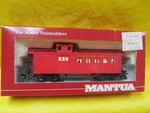 Mantua Ho 725-006 Old Time Caboose Central Pacific 128. Fixed Price $12.50.