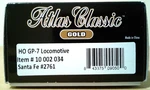 Ho Scale Atlas Classic Gold Emd GP7 Santa Fe Atsf #2761 10002034 Dcc & Sound. Fixed Price $200.00.
