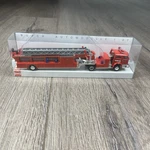 Busch Automelle Fire Truck Hook Ladder 46004 Scale 1:87 Lafrance Germany Red. Fixed Price $99.99.