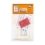 Roco Historical Mini Ho Decal Set License Plates Pack New. Fixed Price $13.95.