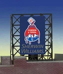 Miller Engineering 338935 N/z Sherwin Williams Paints Rooftop Billboard Small. Fixed Price $30.63.