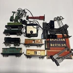 Vtg Lionel Train Set With Transformer Tracks Remote Control 1950S No Locomotive. Fixed Price $500.00.