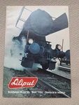 Liliput Model Train Catalog 1975 Scale Hoe Gauge Railway Locomotives Wagons. Fixed Price $9.99.