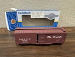 Bachmann Silver Series Ho Scale Rio Grande 40 Box Car W/metal Wheels - New. Fixed Price $15.00.