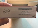 Ho Scale Walthers 931-3141 Slag Car Sealed 203 (one Only). Fixed Price $30.00.