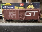 Ho Scale Athearn #1211 Assembled 40' Single Door Box. Grant Trunk Western 516158. Fixed Price $11.00.