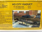 Ho Micro- Engineering #75-511 City Viaduct 150' Single Track. Fixed Price $61.75.