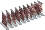 Lionel Scale Fastrack Elevated Trestle Set (10) - 12038. Fixed Price $52.75.