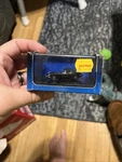 Ricko 38320, Jaguar E-type Convertible, Top Up, Black, 1/87 Ho Scale. Fixed Price $16.99.