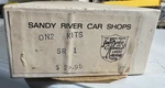 Sandy River Car Shops ON2 Sr 1 Caboose Craftsman Wood Kit W/ Box. Fixed Price $75.00.