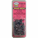 Kadee Ho #118-25, Bulk Pack Pair, Sf Shelf Head Medium Whisker Coupler. Fixed Price $63.12.