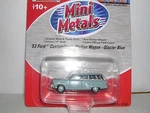 C.m.w. Mini Metals #30308 1953 Ford Customline Station Wagon - Glacier Blue 1:87. Fixed Price $24.99.