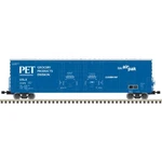 Atlas Model Ho Scale Evans 53' Double Plug Door Box Pet Inc 11125 20006777. Fixed Price $32.94.