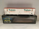 Weaver 3-RAIL Tropicana 57 Mechanical Reefer Car! Scale Freight Juice Train. Fixed Price $99.95.