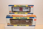 Lot Of 2 Fox Valley Ho Boxcars Montana Rail Link Soo Line Nib. Fixed Price $55.00.