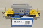 Ho Scale Bachmann Silver Series Csx Transportation Rr Transfer Caboose Car Train. Fixed Price $59.00.