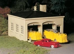 Bachmann Plasticville Usa Classic Kits Fire House +pumper Truck, Ladder 45610. Fixed Price $47.98.