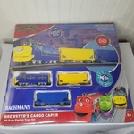 Nib Bachmann Chuggington Brewster Cargo Caper Ho Scale Electric Train Set. Fixed Price $79.00.
