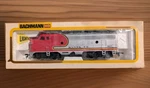 Bachmann Ho Scale Santa Fe Emd F9 Diesel Locomotive Train #307-0507/41 615 02. Fixed Price $28.95.