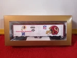 Washington Redskins Nfl Super Bowl Champions Mantua Express Train Car New Pkg. Fixed Price $49.99.