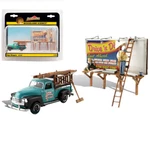 Woodland Scenics Sign Slingers Ho Railroad Train Figure / Vehicle AS5556. Fixed Price $36.99.