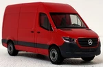Herpa New Ho 1/87 Scale Mercedes Benz Sprinter Delivery Van Red Finish. Fixed Price $34.39.