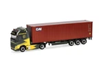 Ho Scale Trucks - 319256 Volvo Fh Gl Xl Electric 40FT Container Semitrailer. Fixed Price $68.84.