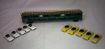 Bachmann Ho Scale Penn Central Auto Carrier 905354 W/ 10 Vehicle Load. Fixed Price $20.16.