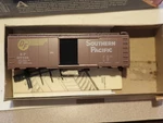 Ho Athearn 1205 40' Box Car Sp Southern Pacific 127430 Blue Kit. Fixed Price $16.00.