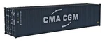 Walthers Scenemaster 949-8257 Ho 40' Hi Cube Container Cma-cgm. Fixed Price $13.99.