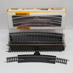Bachmann Ho Gauge Track Set #44-2770 Simplimatic Plug-in Wiring 20 Pieces W/box. Fixed Price $14.39.