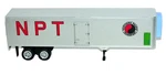 New Promotex Ho Scale Northern Pacific Transport 40' Semi Reefer Trailer (5015). Fixed Price $22.84.