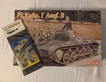 Dragon 6186 Pz.kpfw.i Ausf.b 1:35 Scale Military Model Kit 39-45 Series + Extras. Fixed Price $55.00.